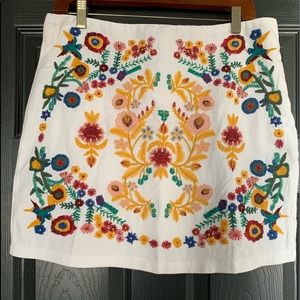 Umgee Embroidered Skirt , Never worn